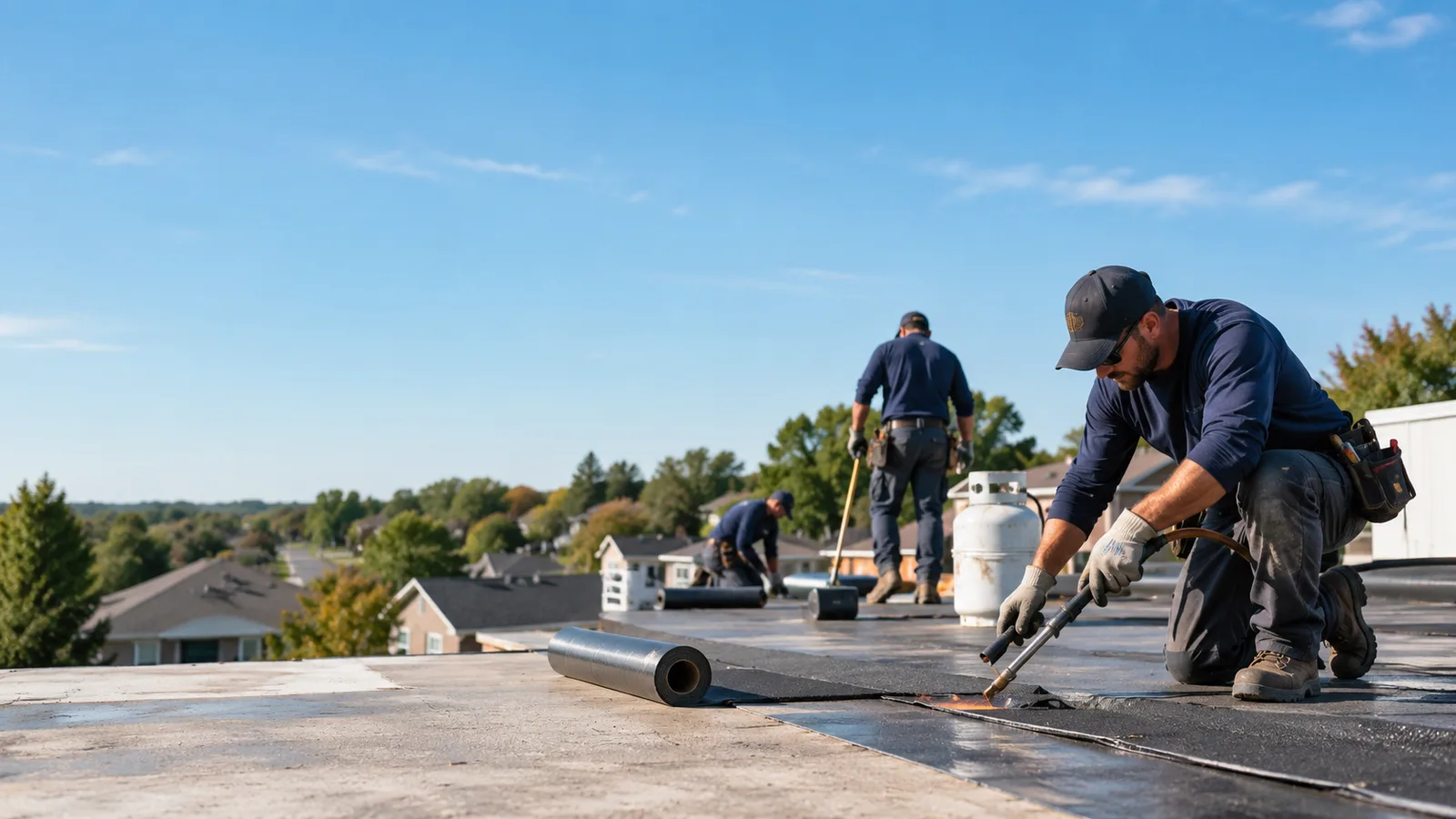 Flat Roof Leak Repair providers in Singer, LA
